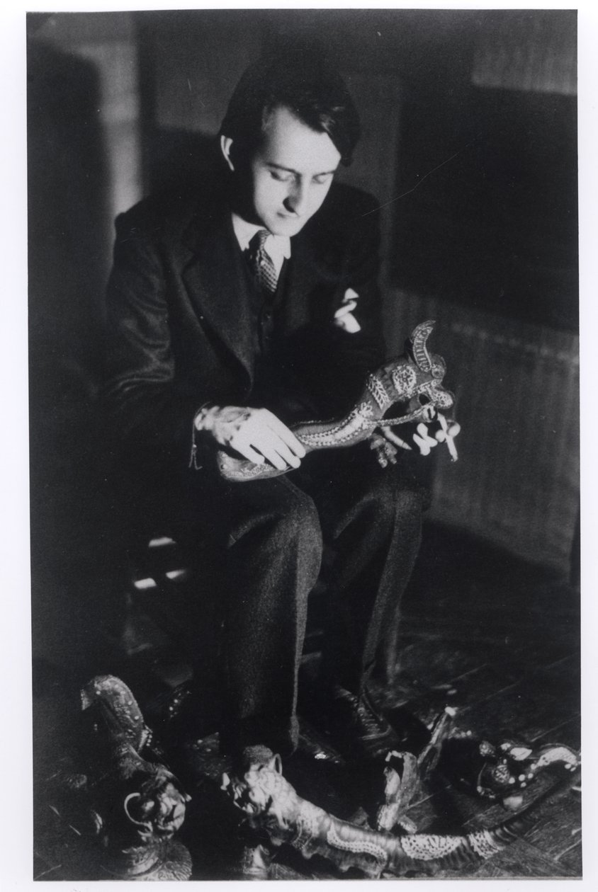 アンドレマルロー（1901年-76年）、1933年頃、パリのリュデュバック 作： フランスの写真家