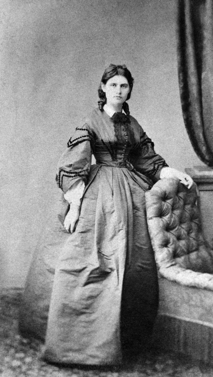 ベルトモリゾ、1870年頃 作： フランスの写真家
