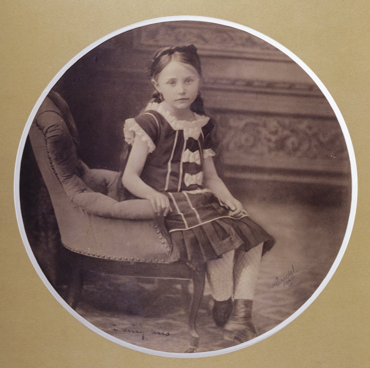 1878年5月のコレット 作： フランスの写真家