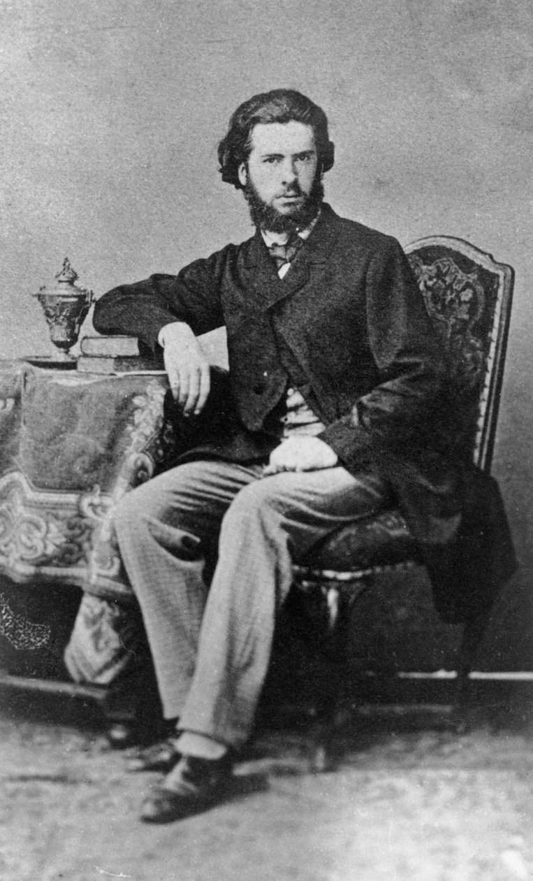 ユージーンヴァーリン、c。 1860 作： フランスの写真家