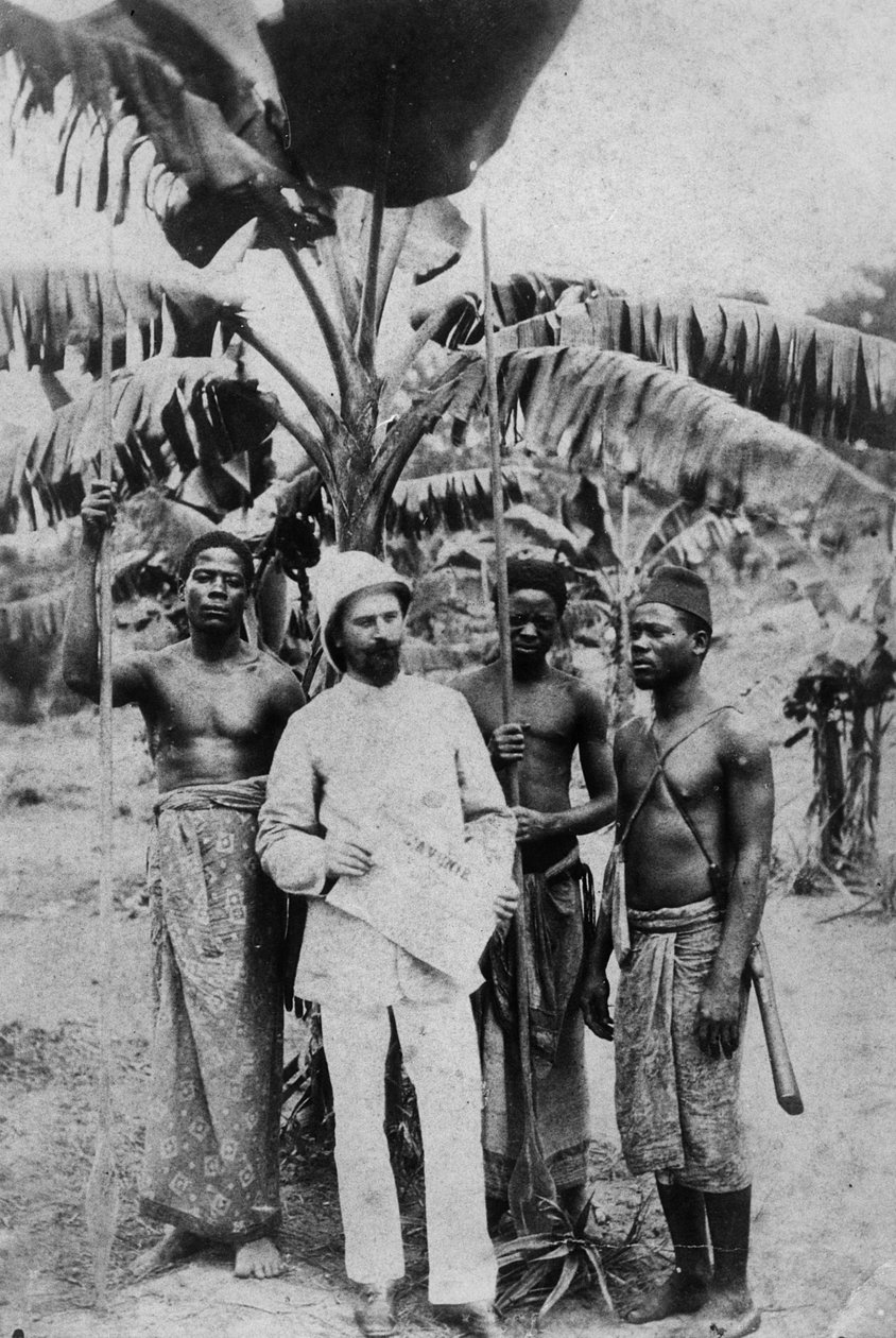 フランスのコンゴ、1880 作： フランスの写真家
