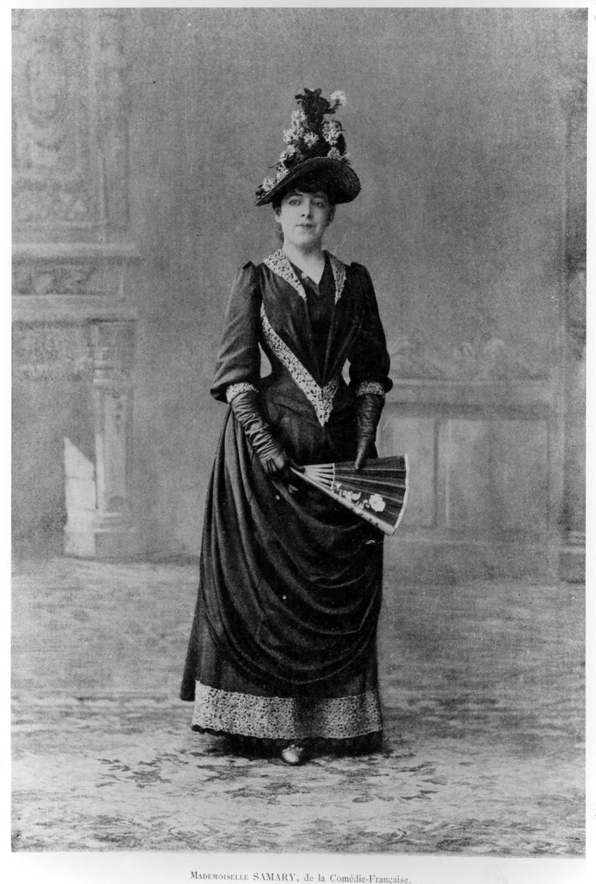 ジャンヌサマリー、1890年 作： フランスの写真家