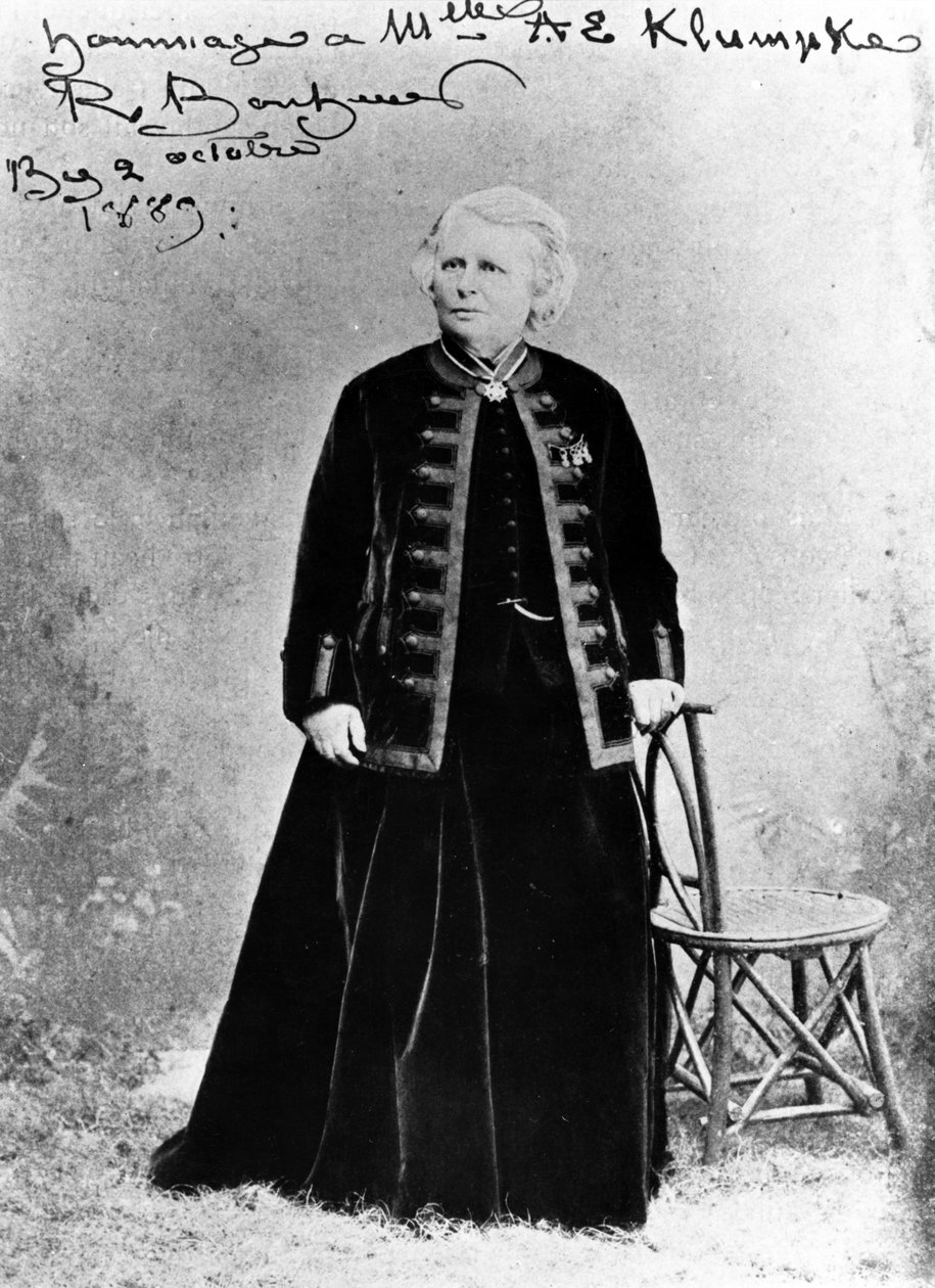 ローザボヌール、63歳、1889年 作： フランスの写真家