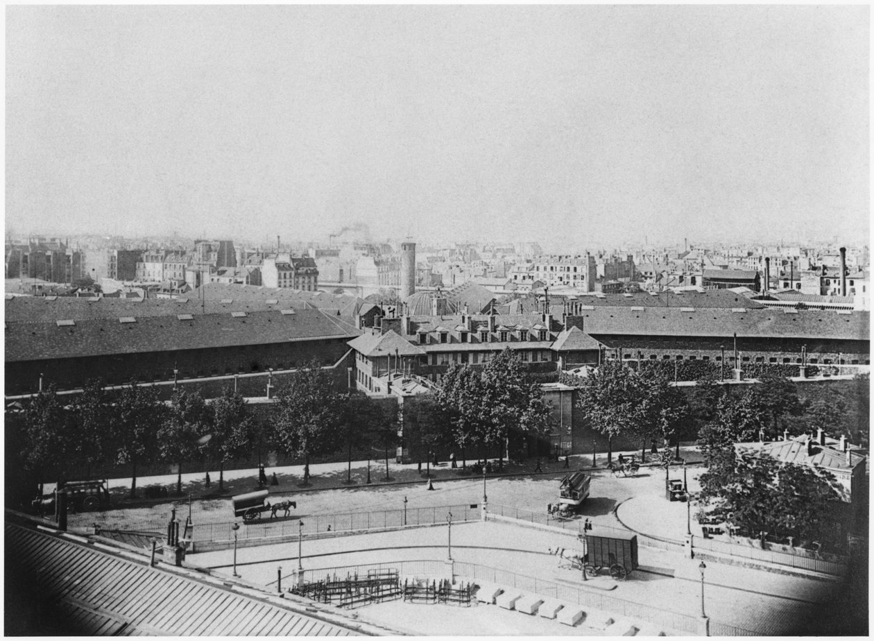 マザス刑務所、パリ、1900年頃 作： フランスの写真家