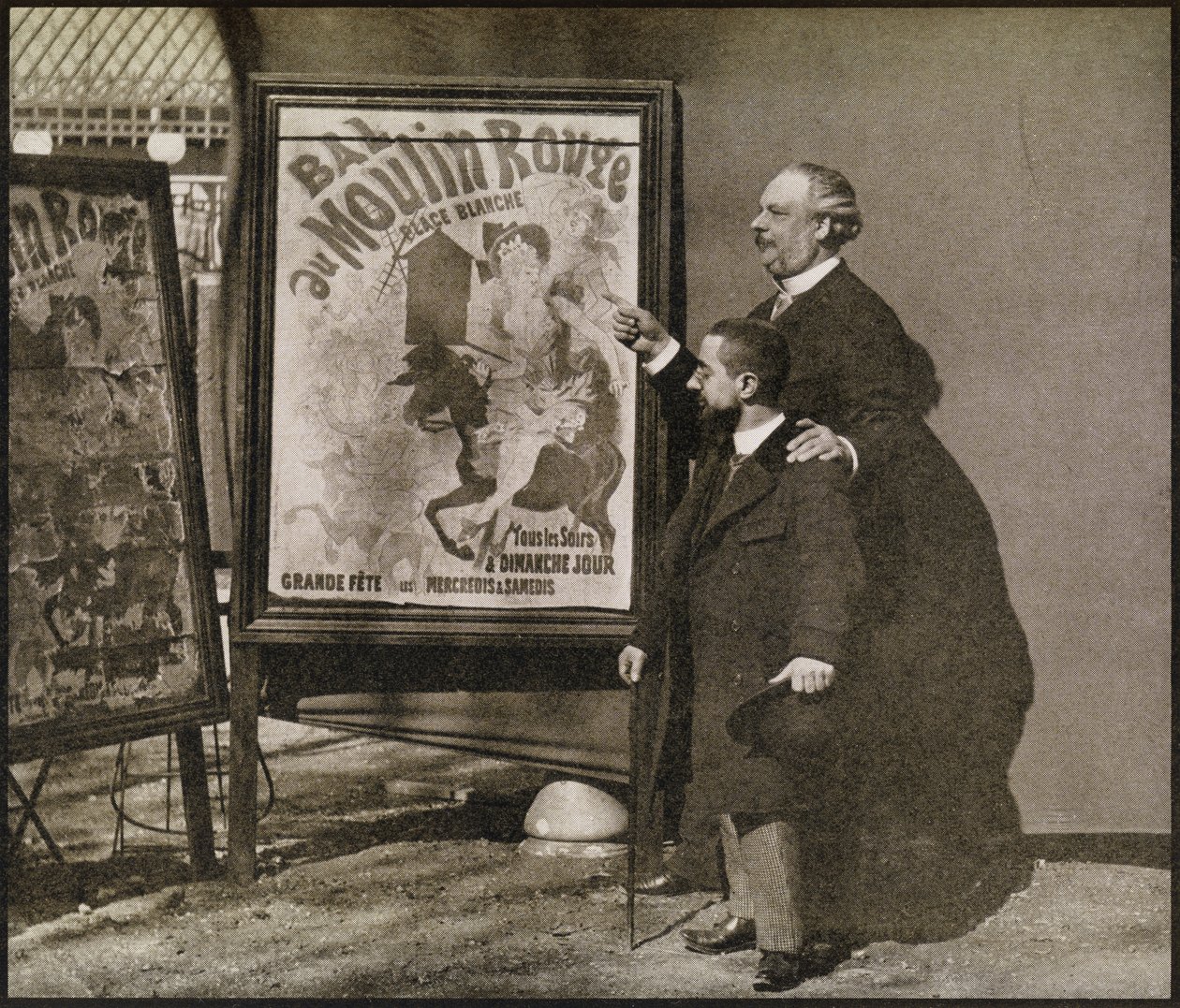 1938年に公開されたGerstle Mackの「Toulouse-Lautrec」からのトレモラーダとのトゥールーズ・ロートレック 作： フランスの写真家