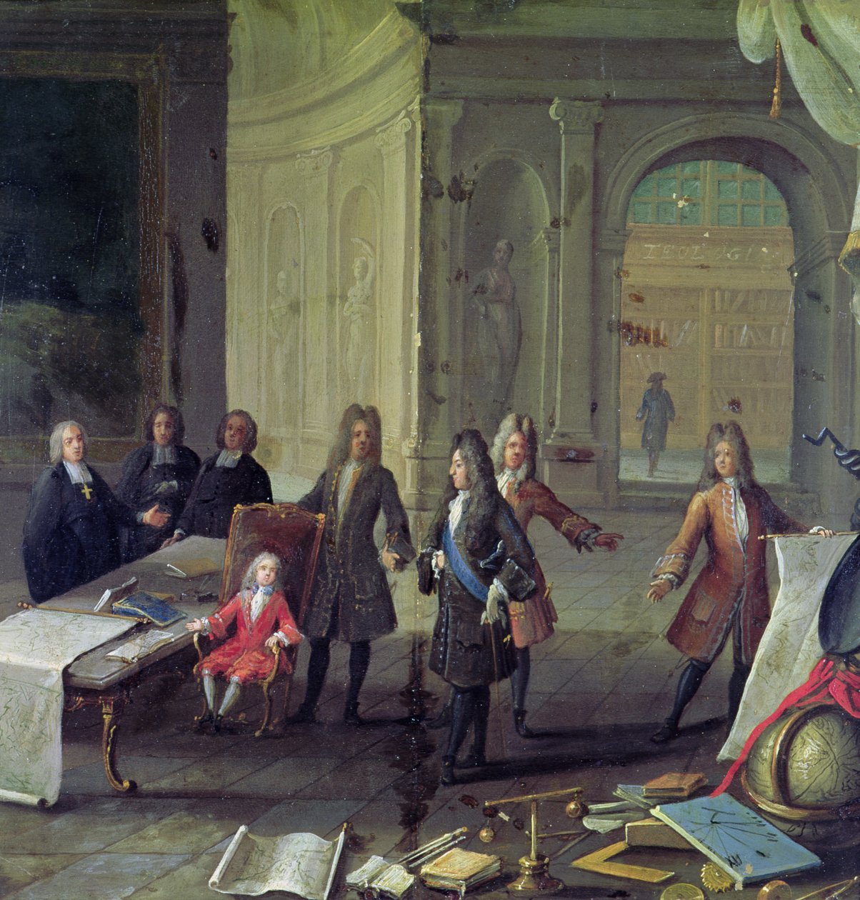 Young Louis XV（1710-1774）へのレッスン（177200も参照） 作： フランス語学校
