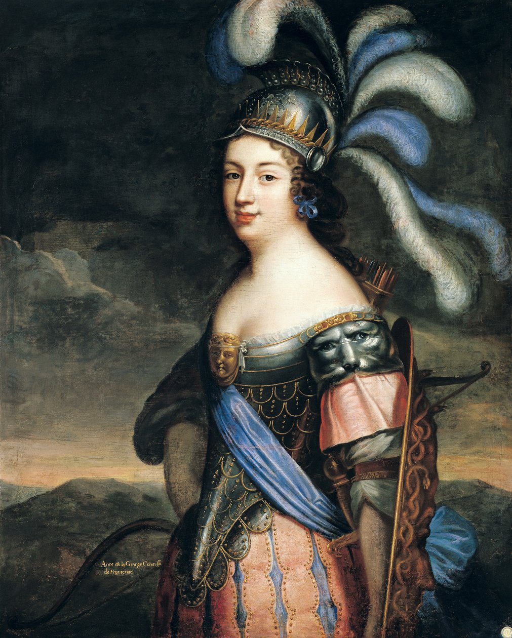 アンヌ・デ・ラ・グランジェ・トリアノン（1632-1707）パルラウ伯爵夫人とフロンテナック伯爵夫人 作： フランス語学校
