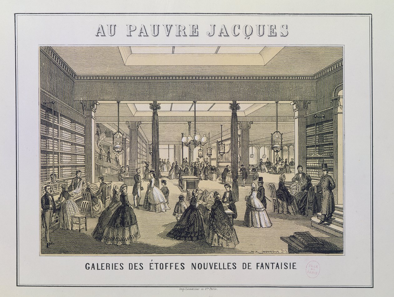 Au Pauvre Jacques：ファブリック部門 作： フランス語学校