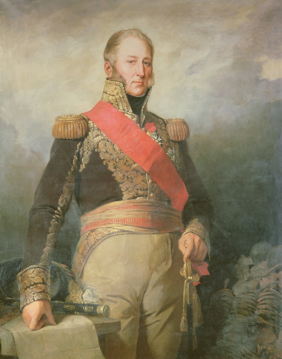 エドワールアドルフカシミールジョセフモルティエ（1768〜1835年）トレヴィーゾ公爵とフランス元帥、1811年以降 作： フランス語学校