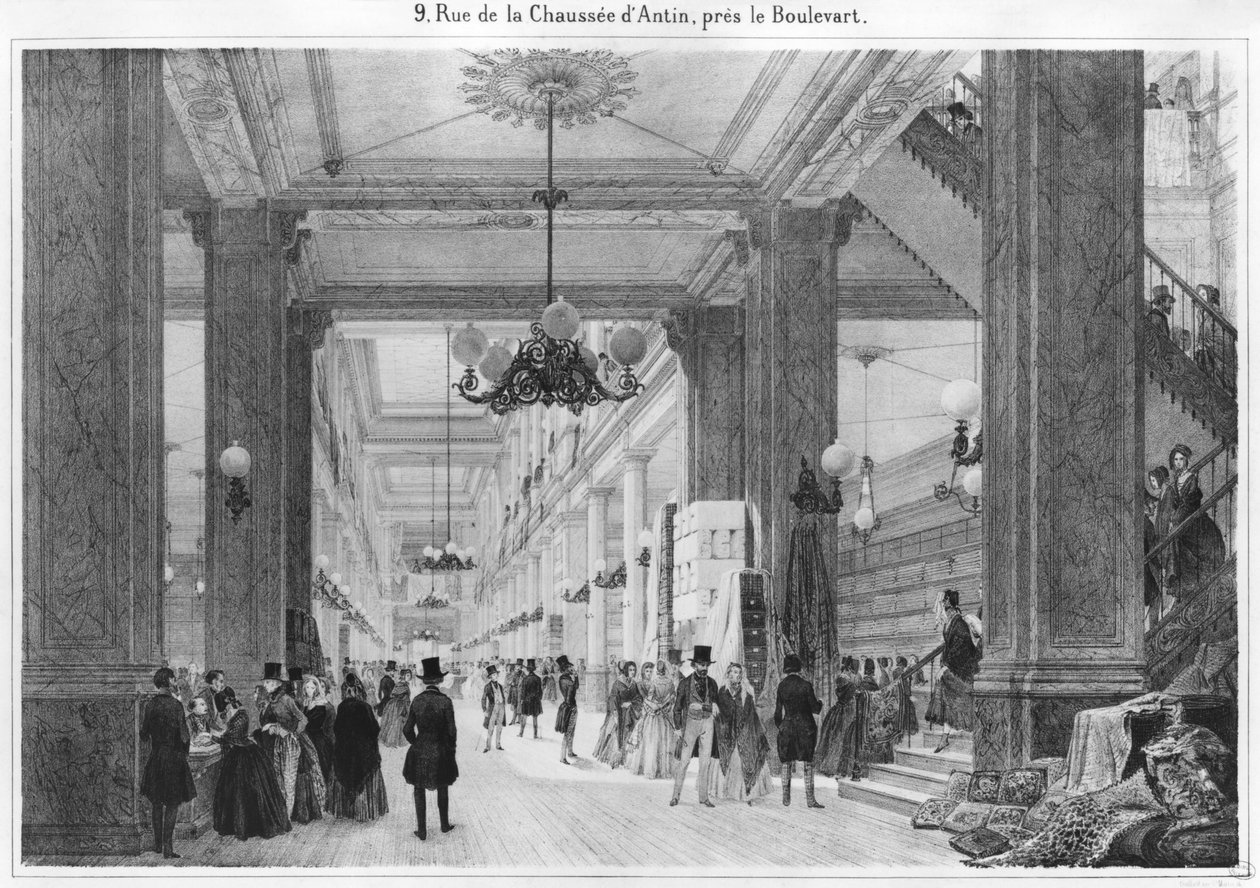 ファブリックショップ、9 rue de la Chaussee d&39;Antin 作： フランス語学校