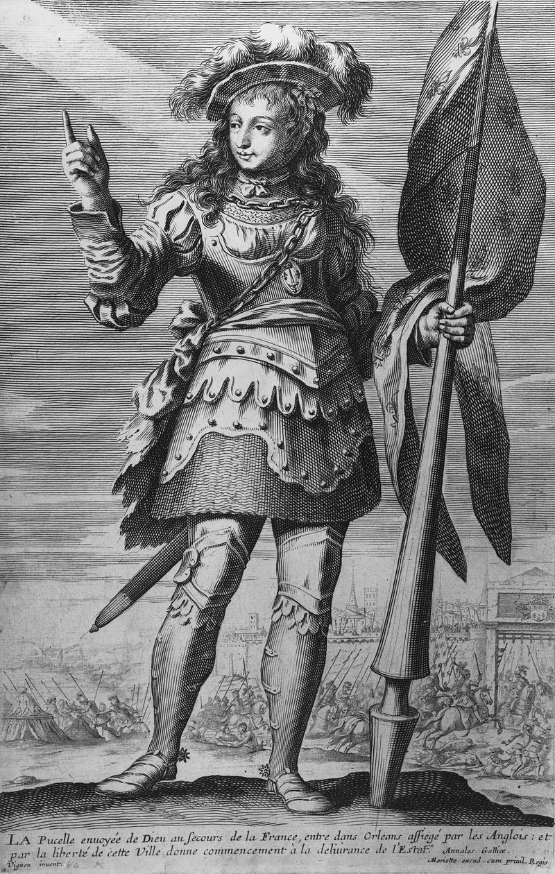 Joan of Arc（1412-31）Orleansの前 作： フランス語学校