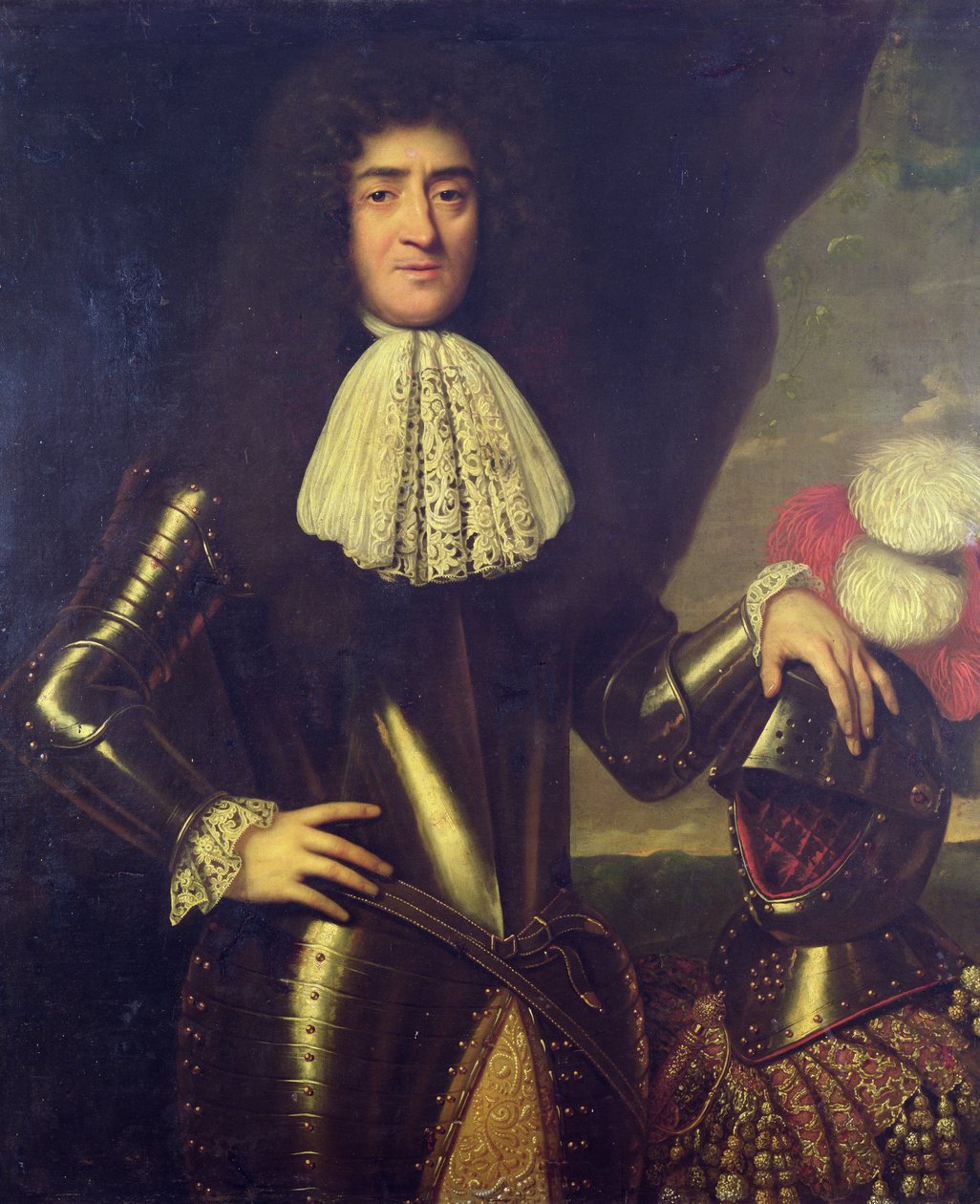 ジョン・チャーチル（1650-1722）マールボロ公 作： フランス語学校