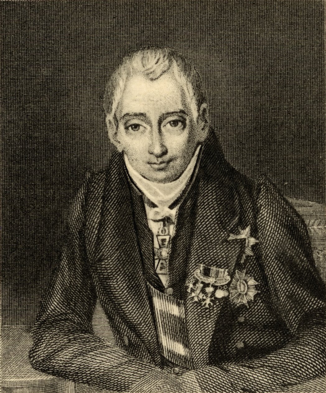 クレメンスウェンツェルネポムクローター（1773-1859）メッターニッヒウィネブルグ王子 作： フランス語学校