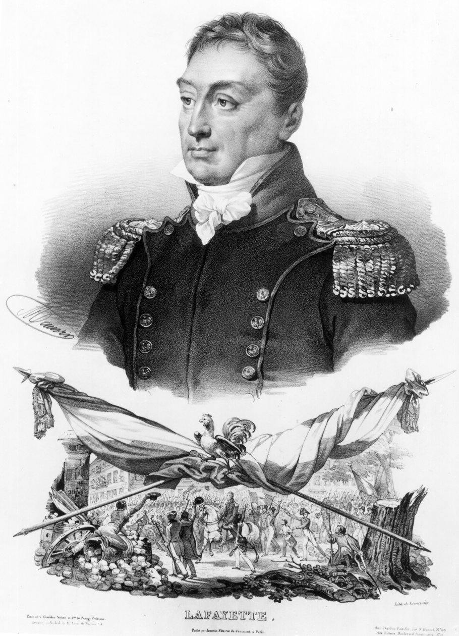 ラファイエット、1830年頃 作： フランス語学校