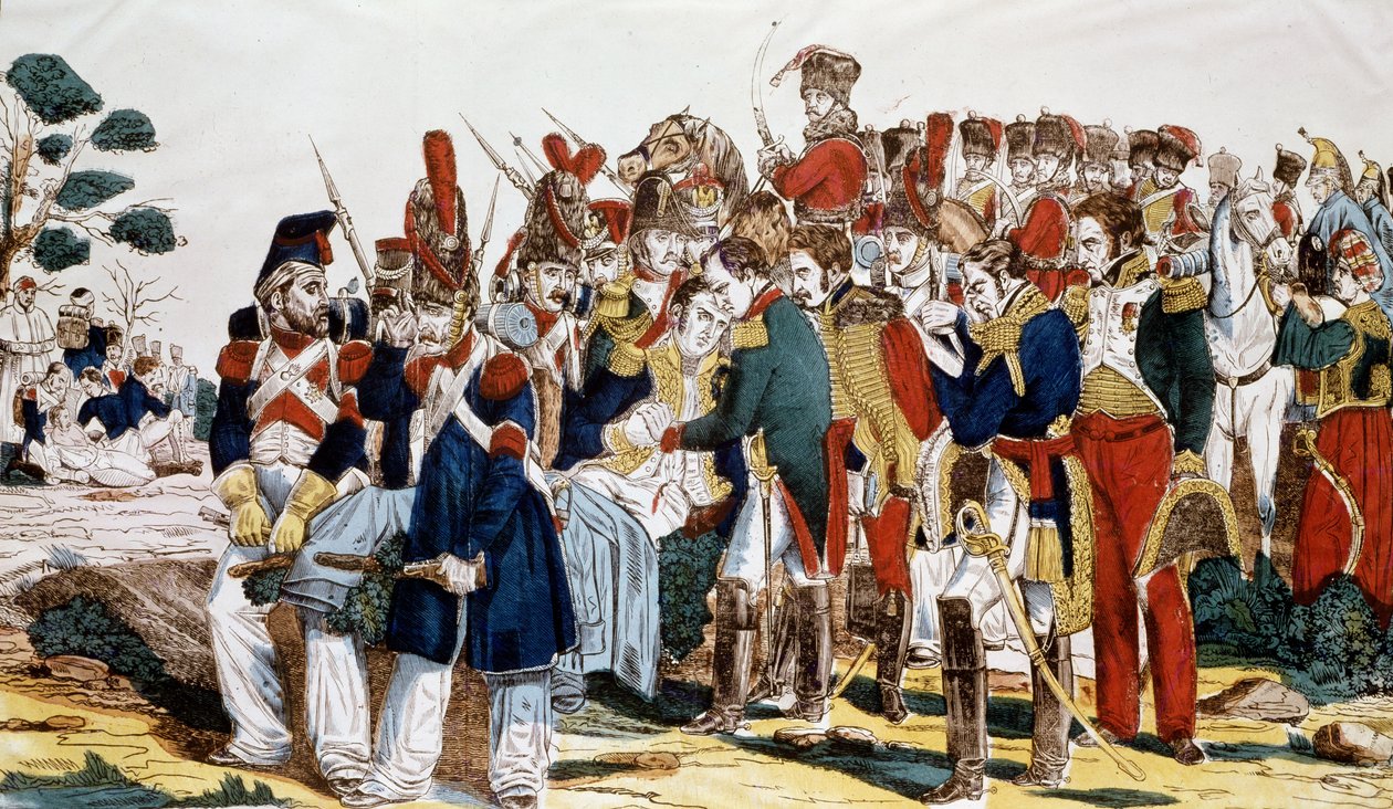 ナポレオン1世（1769-1821）、エスランでジャンランヌ（1769-1809）の死のとき、1809年5月22日、モンテベロ公爵 作： フランス語学校