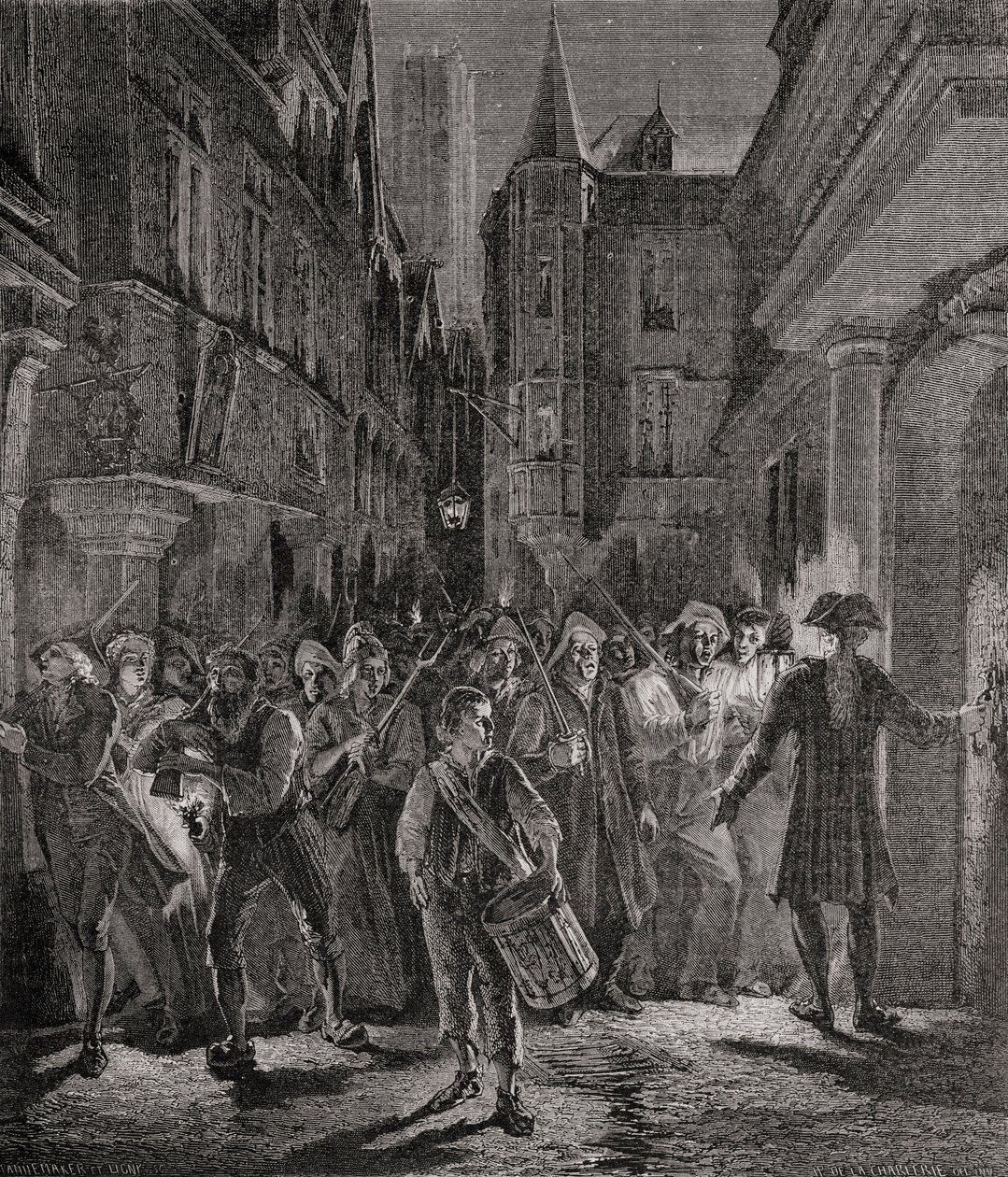 1789年、人々はパリの街へ 作： フランス語学校