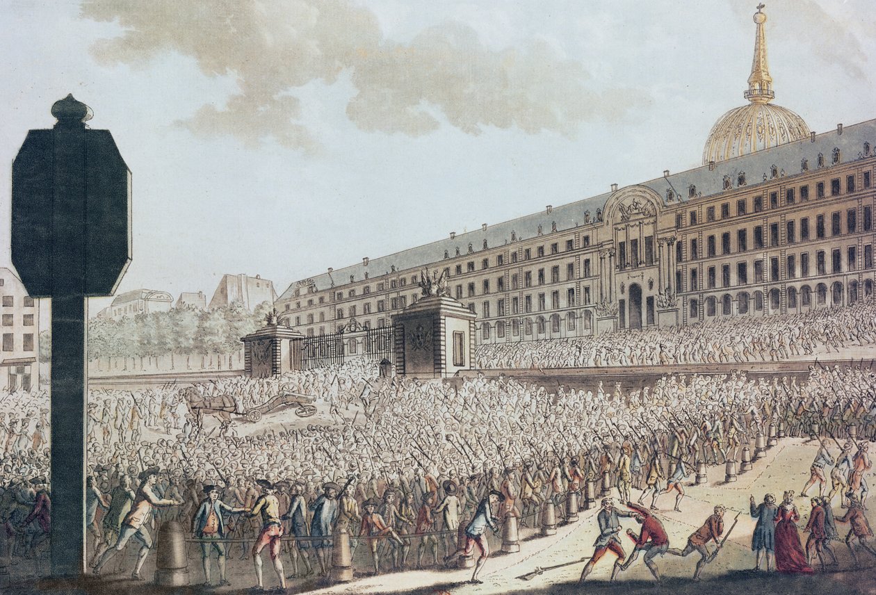 アンヴァリッド兵器の略奪、1789年 作： フランス語学校