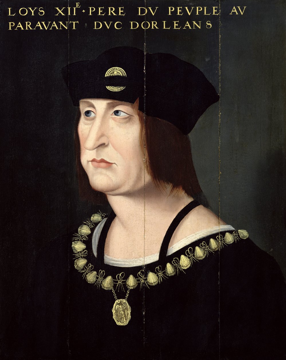 ルイ12世の肖像（1462-1515）フランス国王 作： フランス語学校