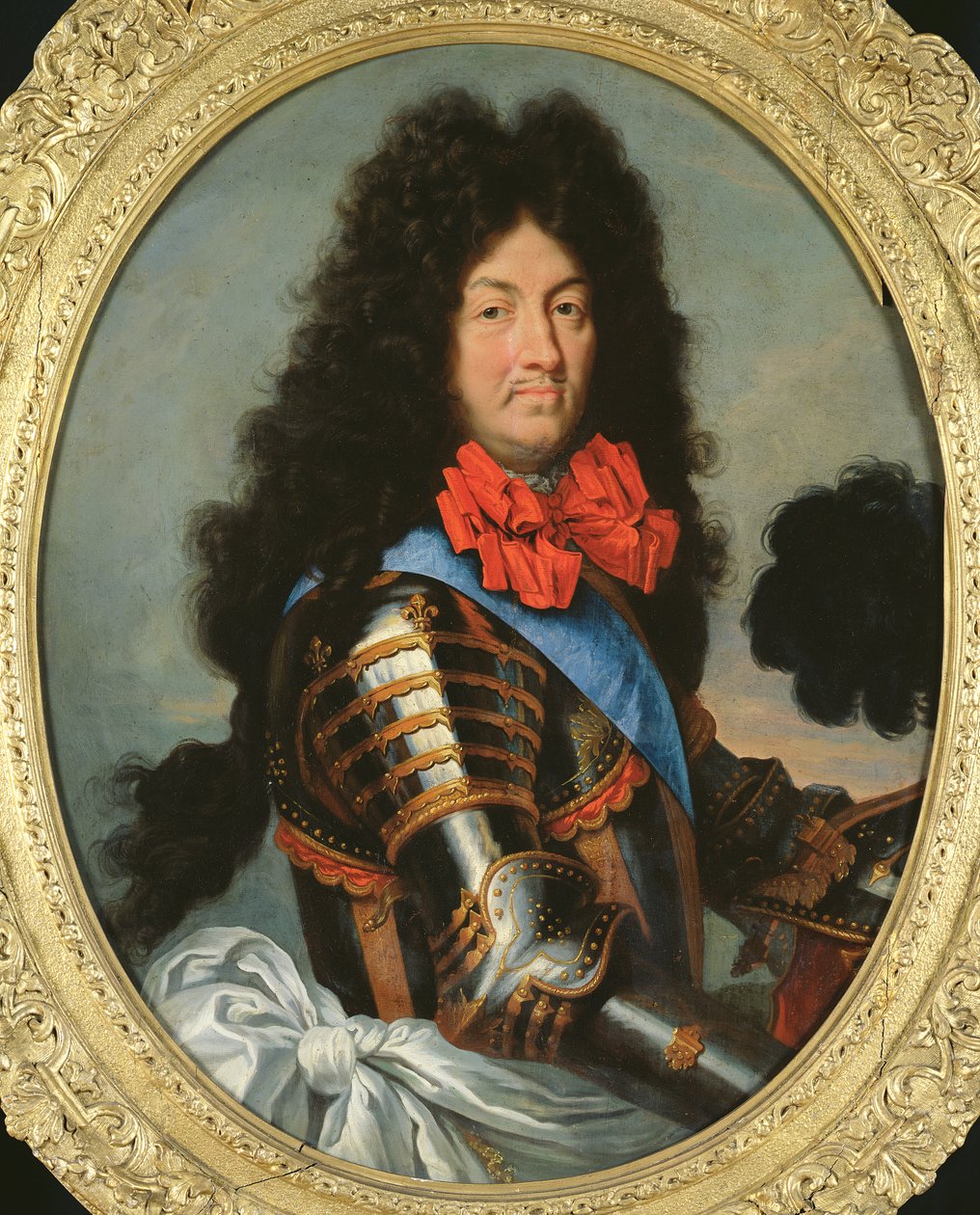 ルイ14世（1638〜1715）の肖像 作： フランス語学校