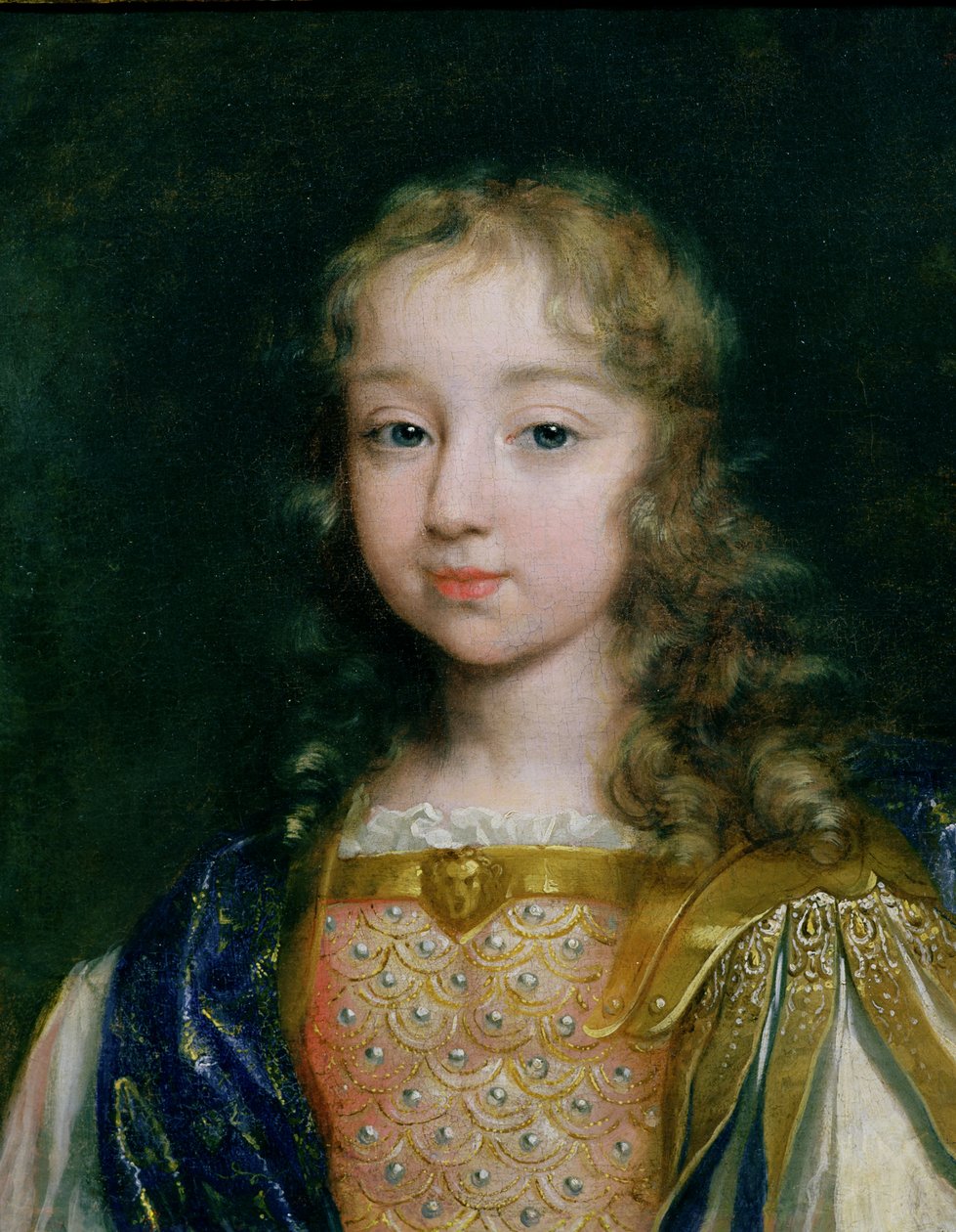 子供のルイ14世の肖像 作： フランス語学校