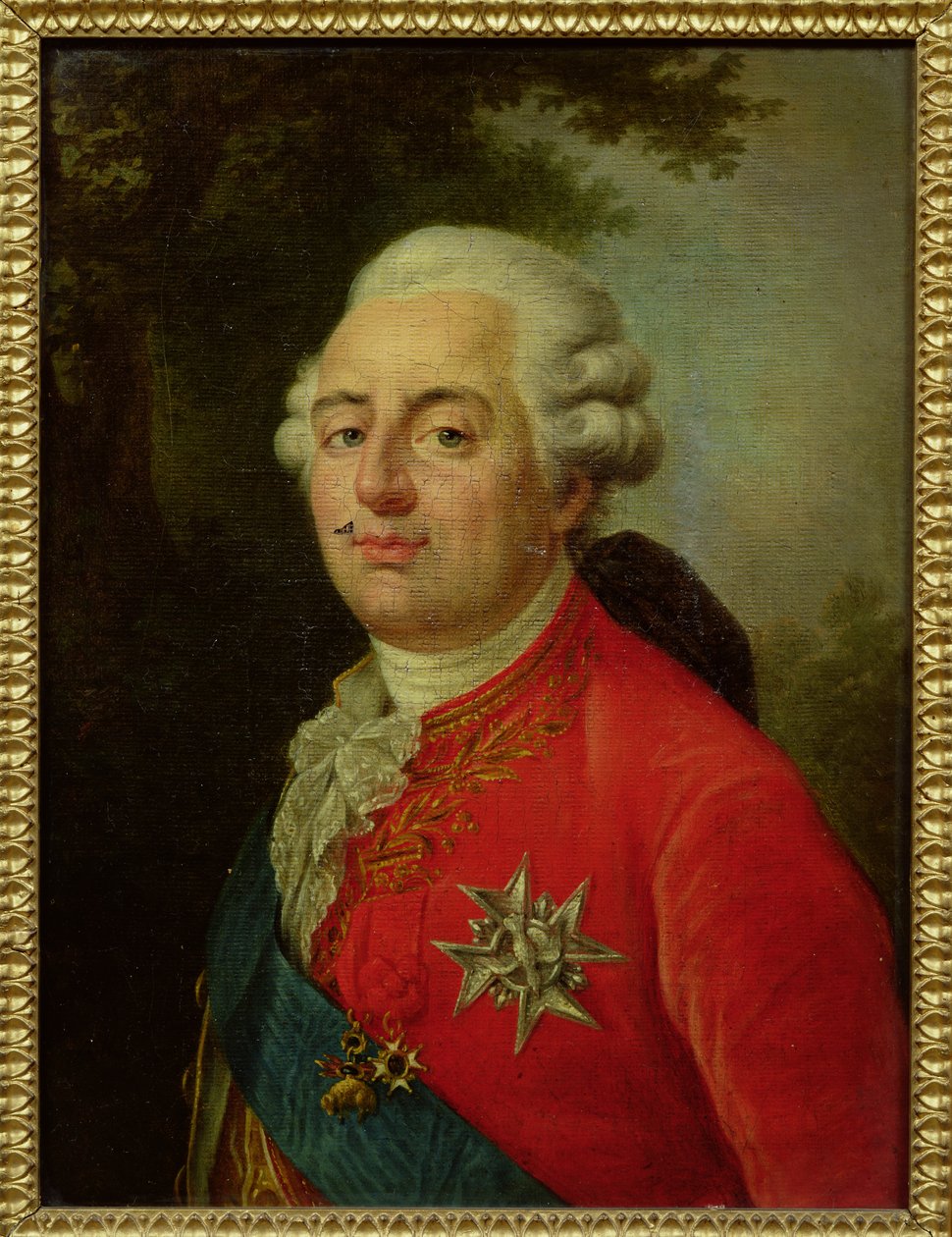 ルイ16世の肖像（1754-93）フランス国王 作： フランス語学校