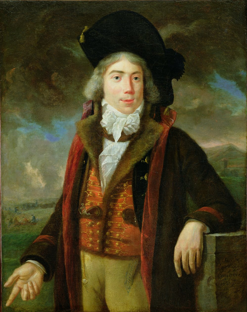 ルネニコラドゥフリッヒ（1762-1837）男爵デスゲネット 作： フランス語学校