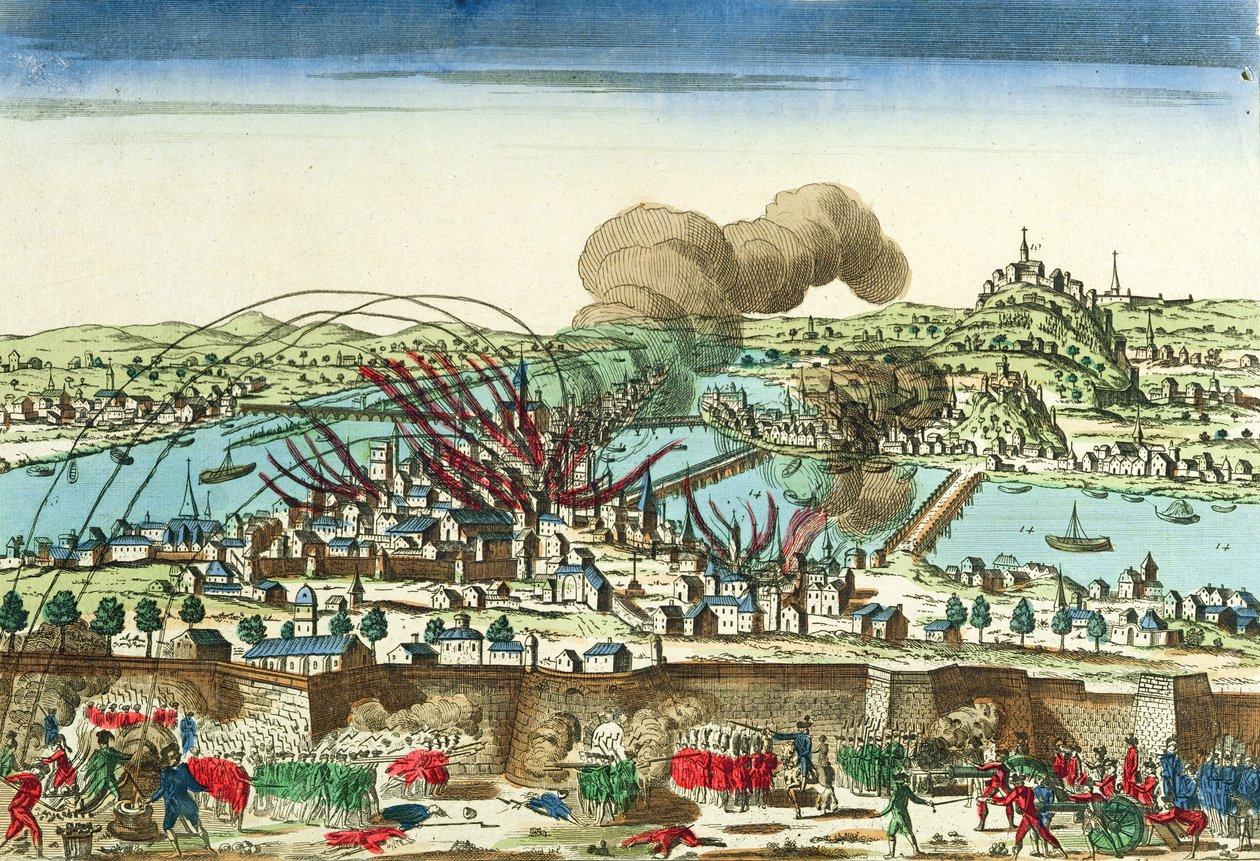 リヨンの包囲、1793年10月 作： フランス語学校