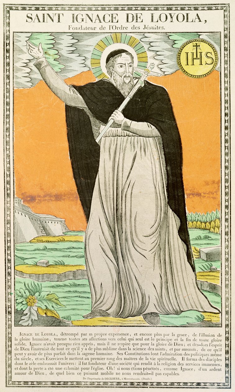 ロヨラの聖イグナチオ（1491-1556） 作： フランス語学校