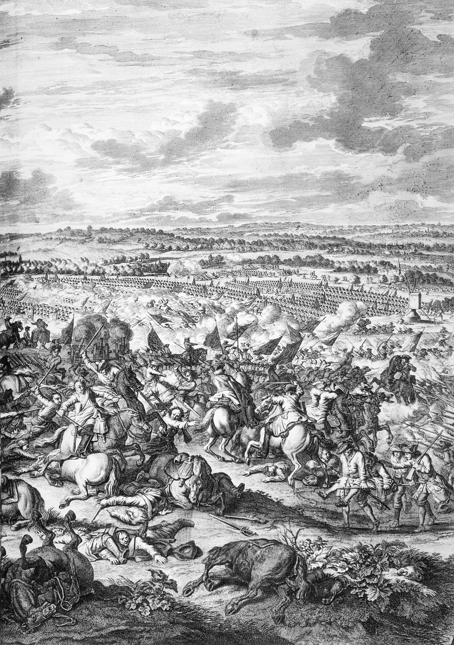 オーデナルデの戦い、1708年 作： フランス語学校