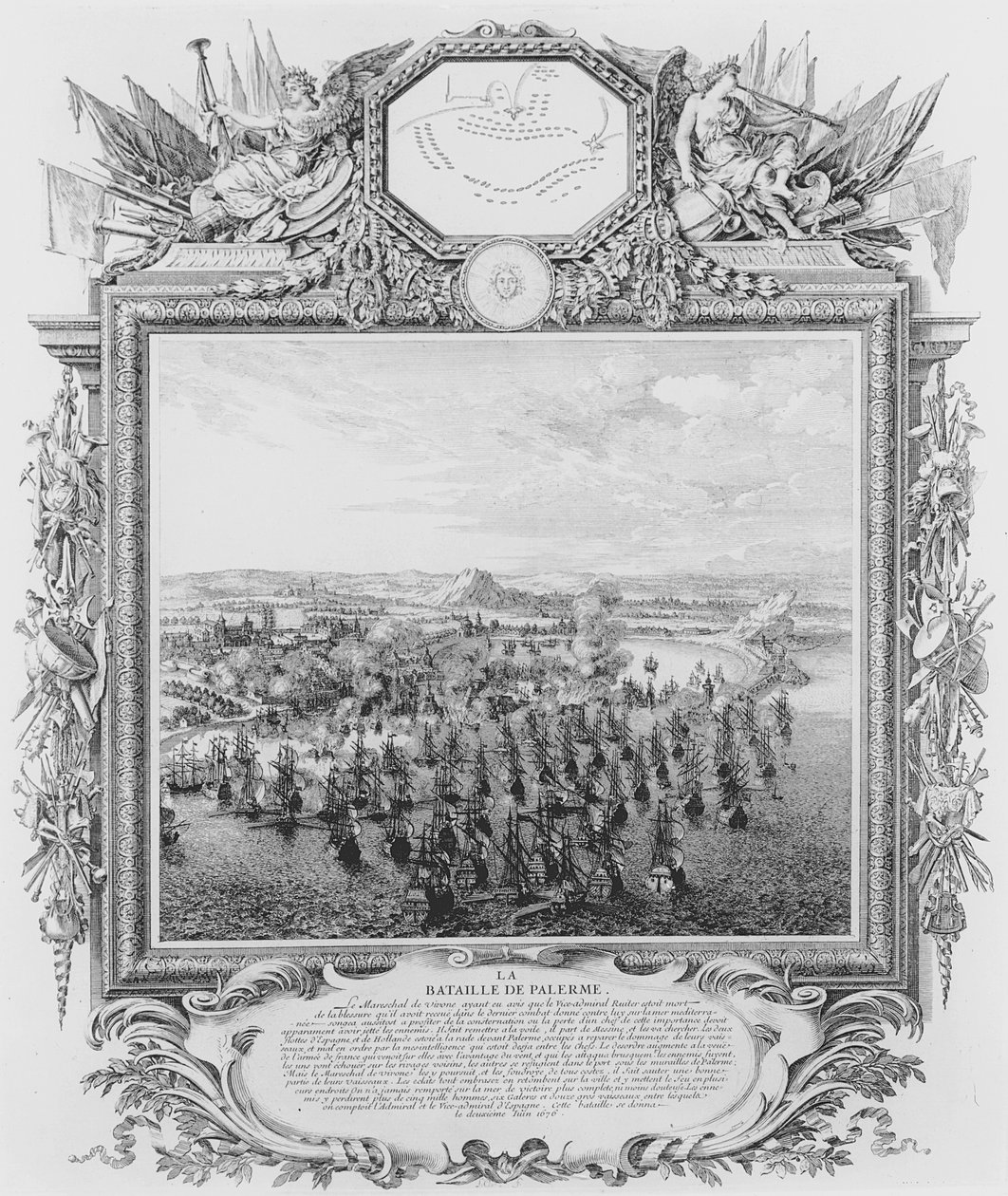 1676年6月のパレルモの戦い 作： フランス語学校