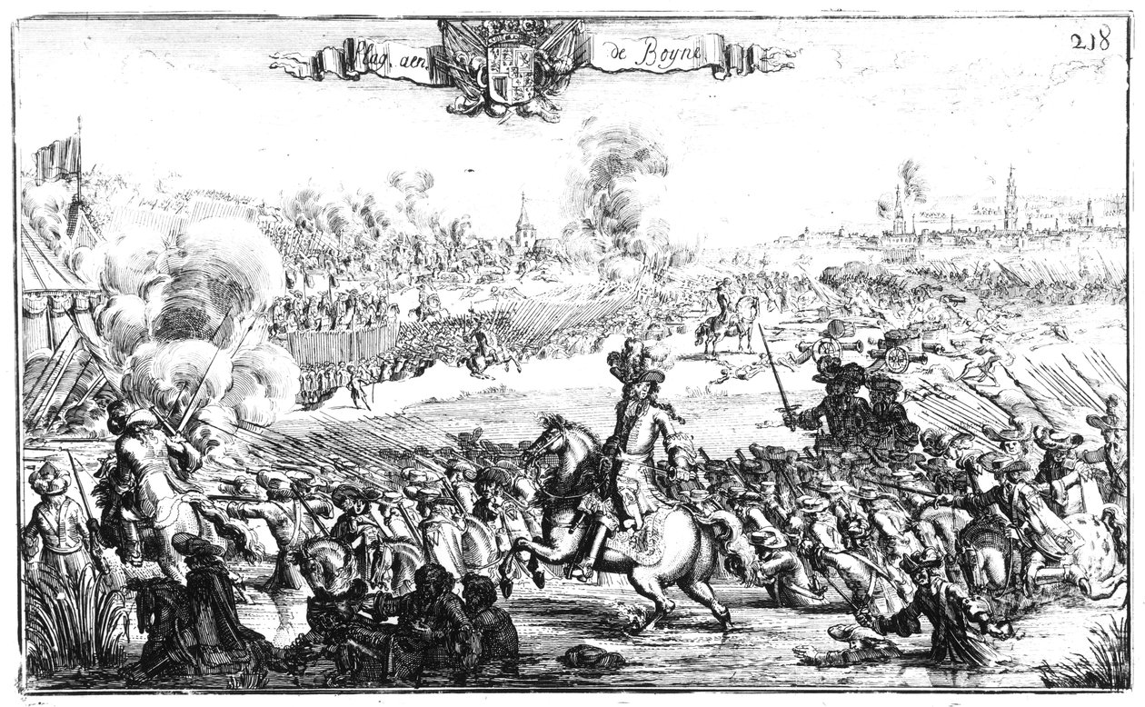 ボインの戦い、1690年7月1日 作： フランス語学校