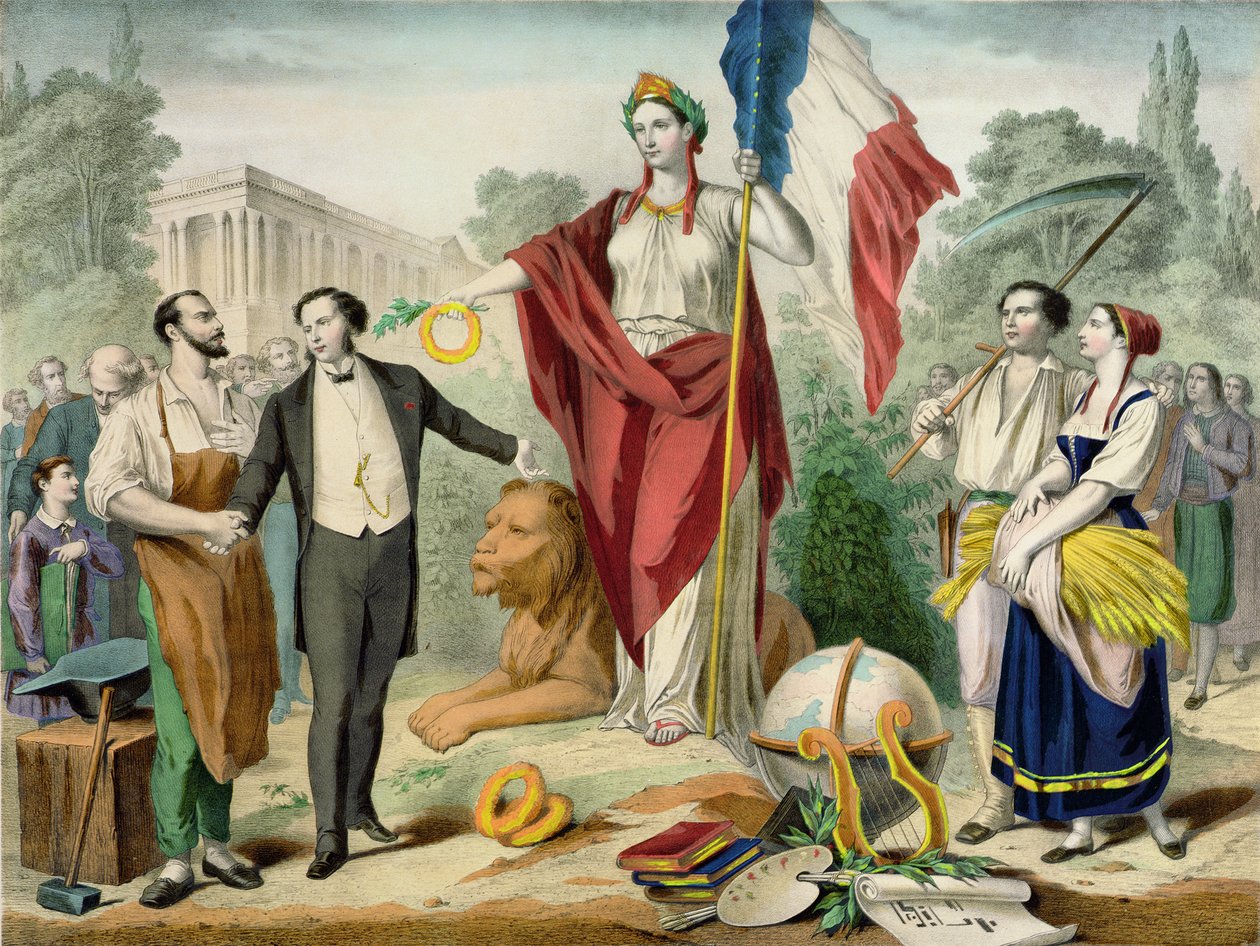フランス共和国 作： フランス語学校