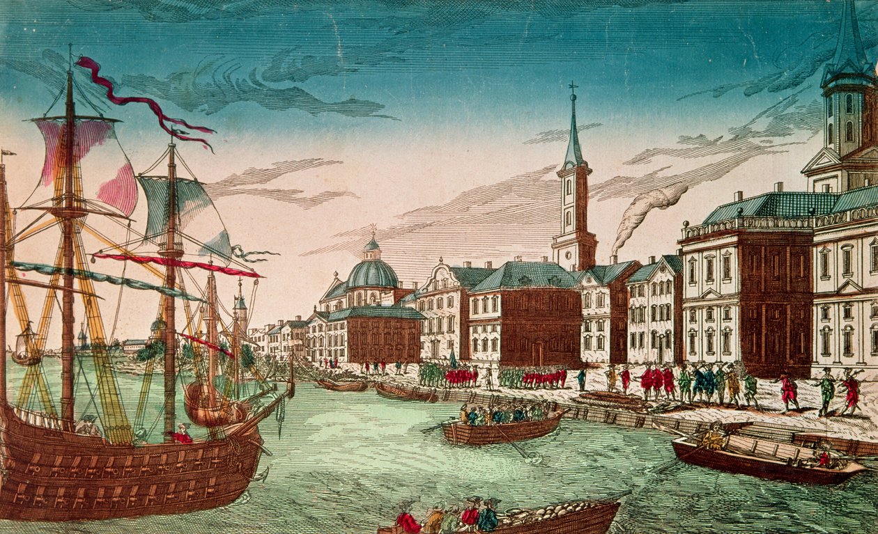 1776年9月、ニューヨークのイギリス軍の着陸、パブ。 J. Chereau、パリ 作： フランス語学校