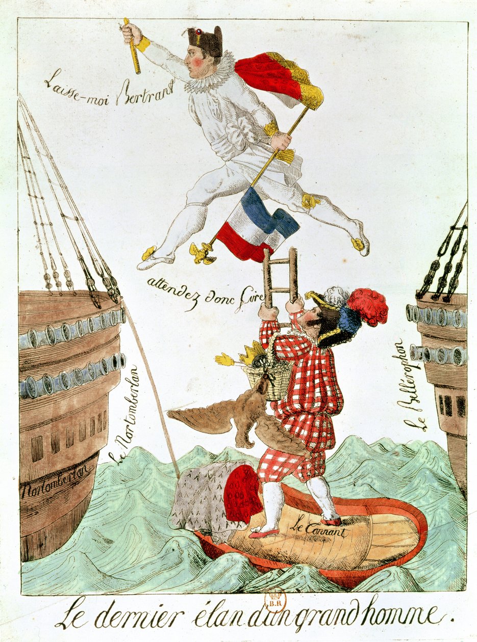 偉人の最後の飛躍、1815 作： フランス語学校