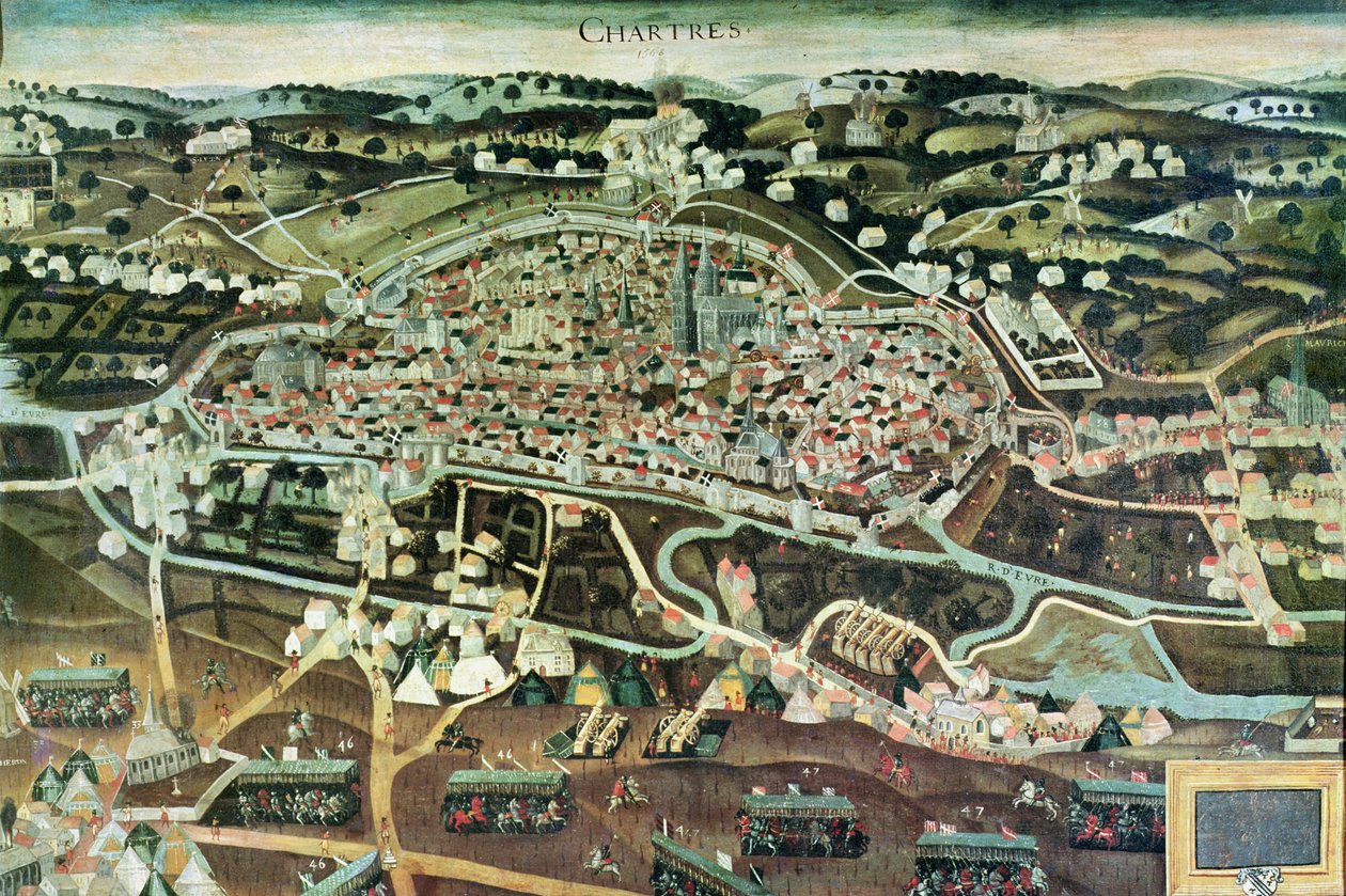 1568年のシャルトルの包囲 作： フランス語学校