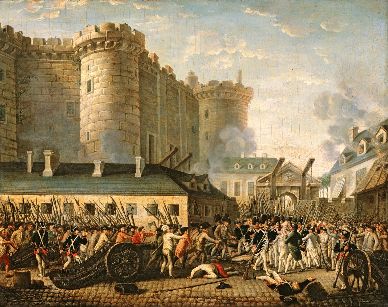 バスティーユの占領、1789年7月14日 作： フランス語学校