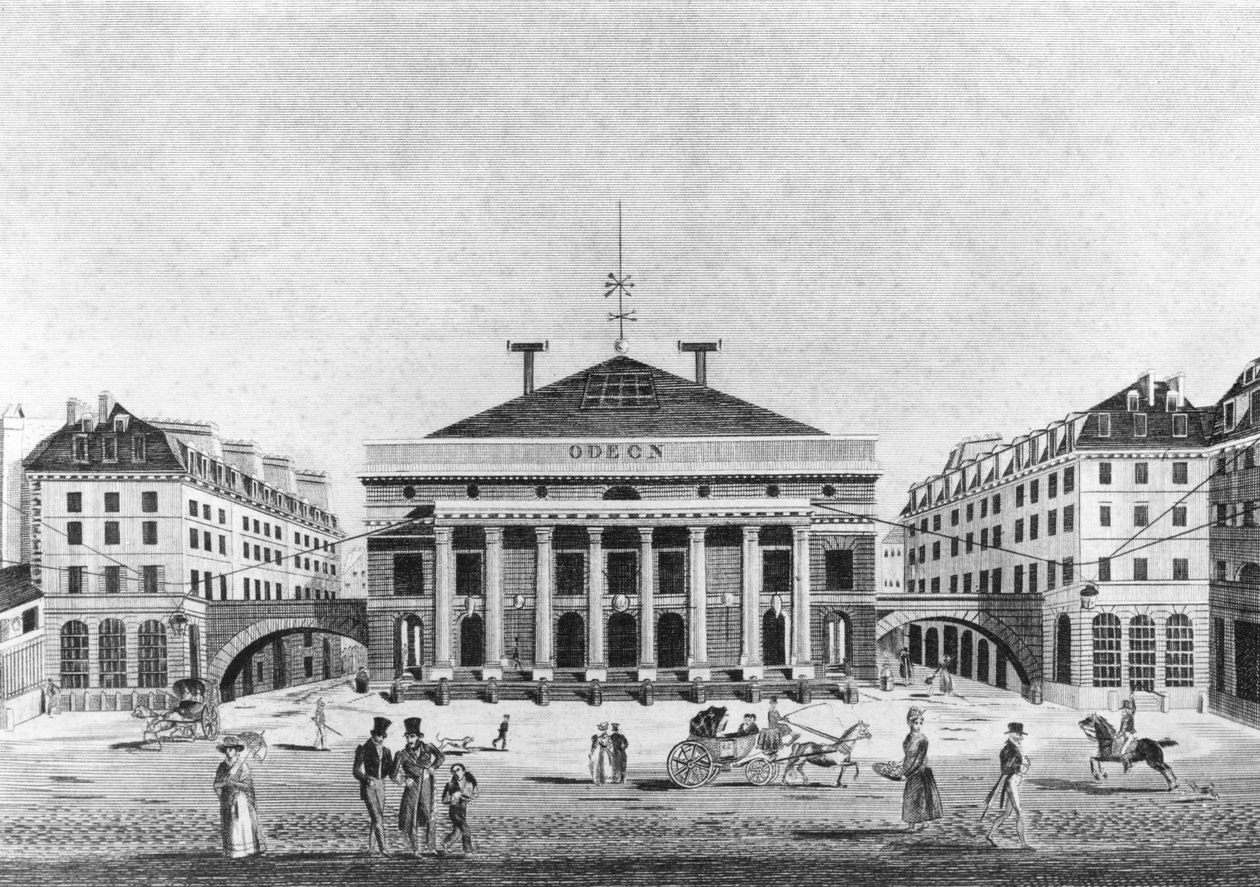 ロデオン劇場、1830年 作： フランス語学校