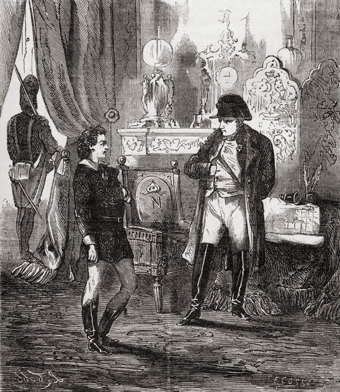 1809年にナポレオン1世を暗殺しようとしたが失敗した後のフリードリヒスタッブスの尋問は、「社会の秘密、les Francs Macons」から発行され、1867年に出版されました。 作： フランス語学校