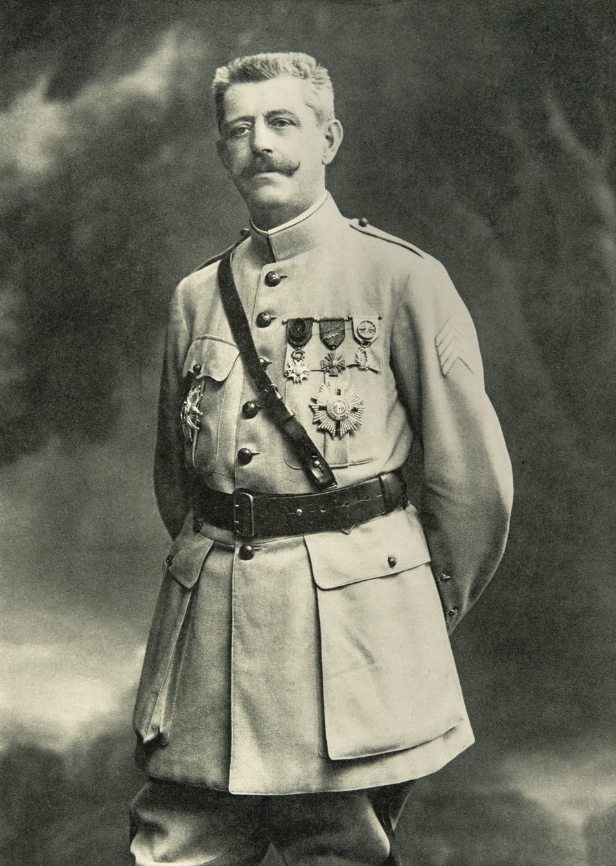 ルイ・コンノー将軍（1856-1930）、20世紀（写真） 作： フランスの写真家