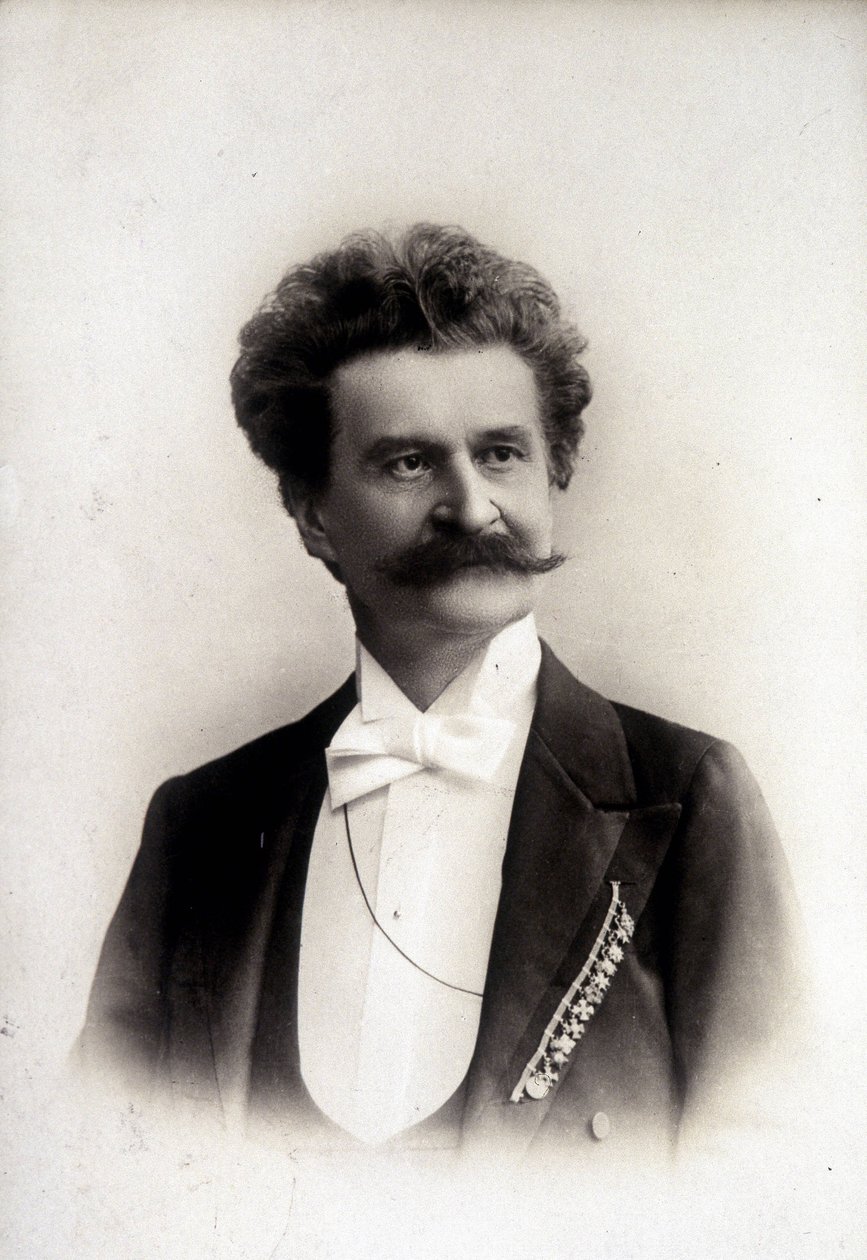 Johann II Strauss fils (1825-1899), オーストリアの作曲家 作： フランスの写真家