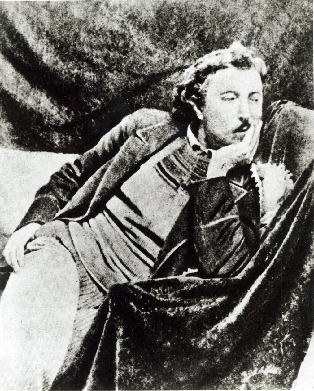 ポール・ゴーギャン（1848-1903）（モノクロ写真） 作： フランスの写真家