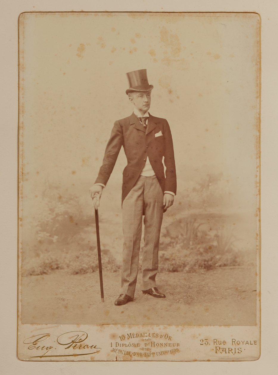 ボニ・ド・カステラーヌを偲んでお土産アルバムからの写真 作： フランスの写真家