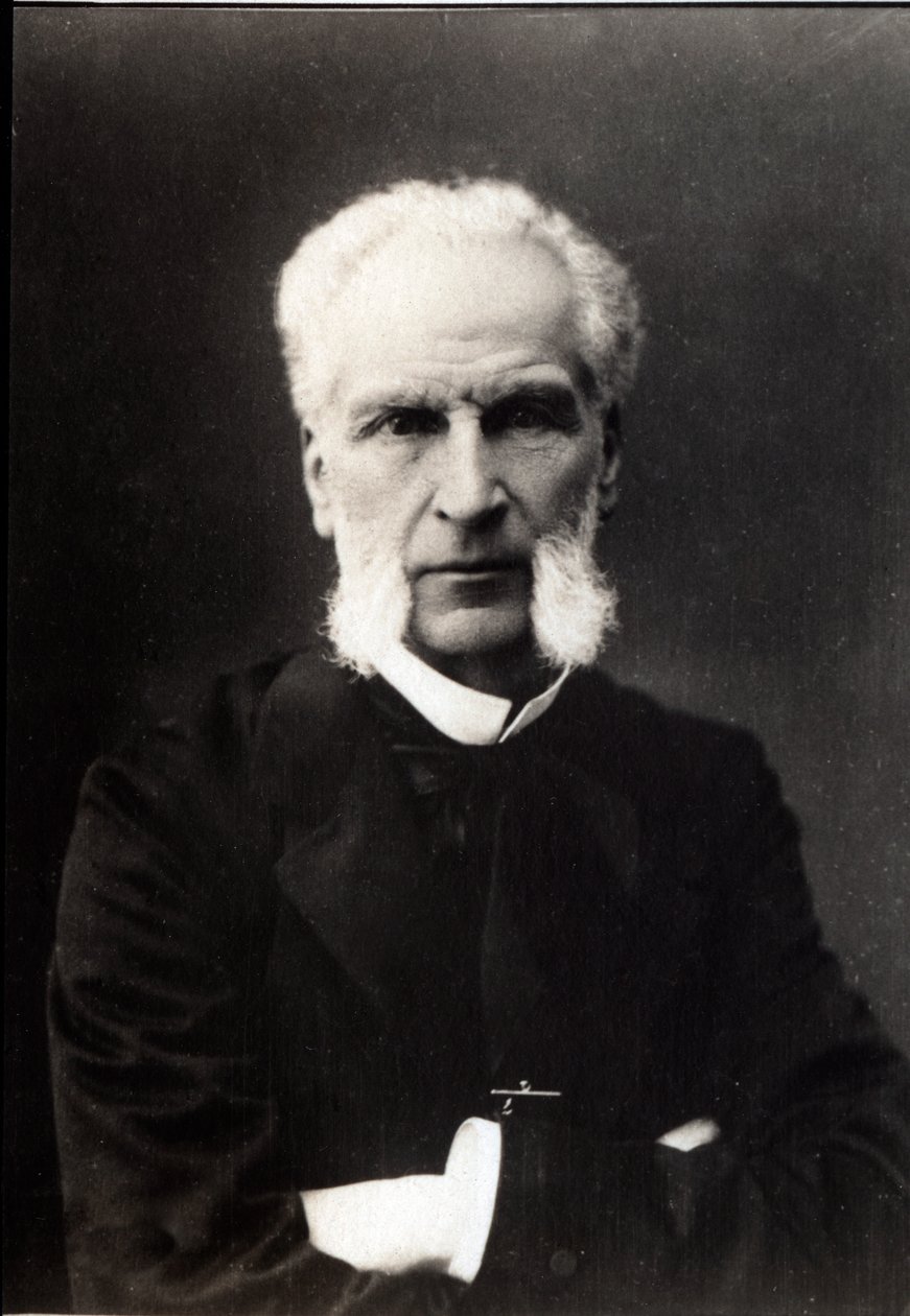 フランスの弁護士、エイムジョセフエドモンドルース（1817-1906）の肖像。 作： フランスの写真家
