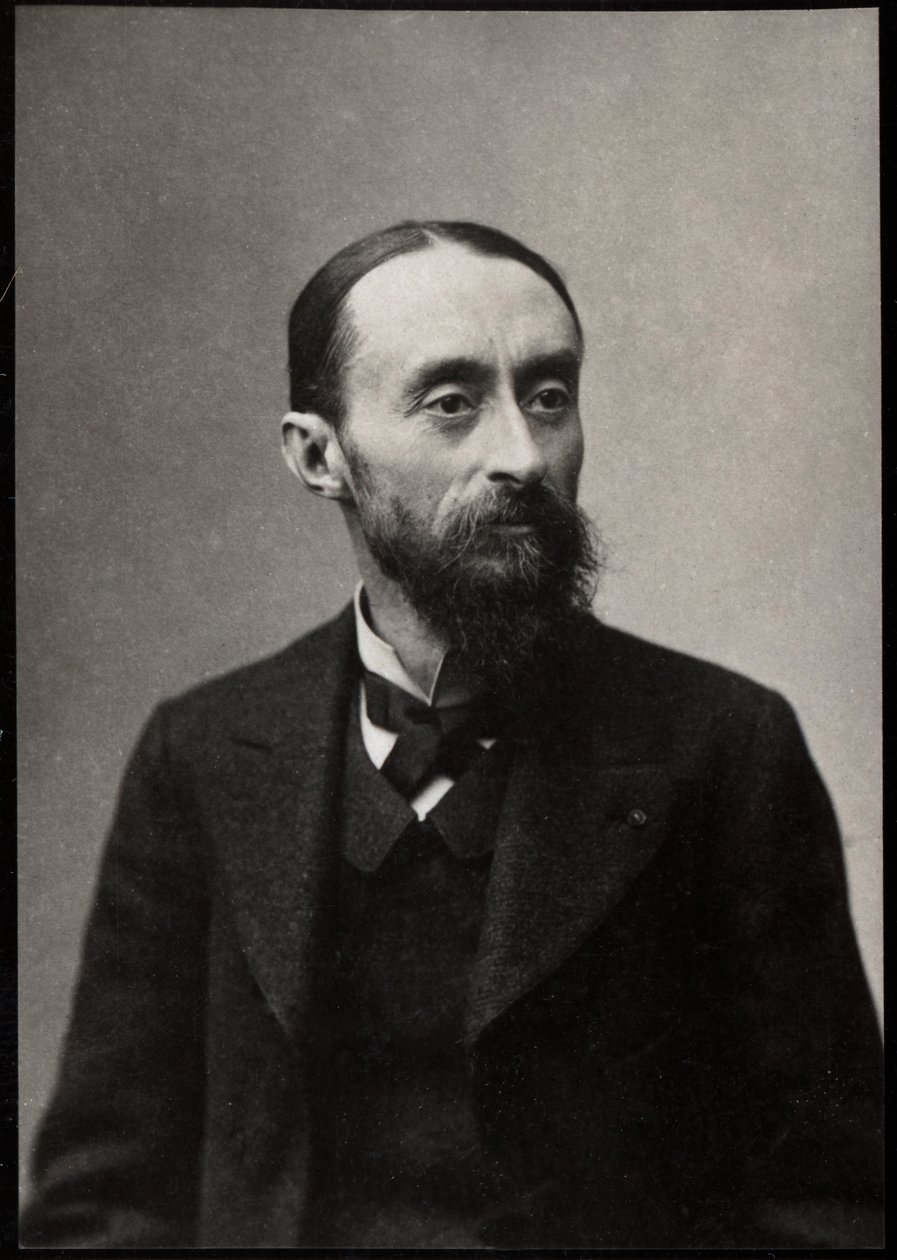 フランスの画家、フェルナンドコルモン（1845-1924）の肖像。 作： フランスの写真家