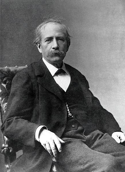 Marcellin Berthelot（1827-1907）の肖像（モノクロ写真 作： フランスの写真家