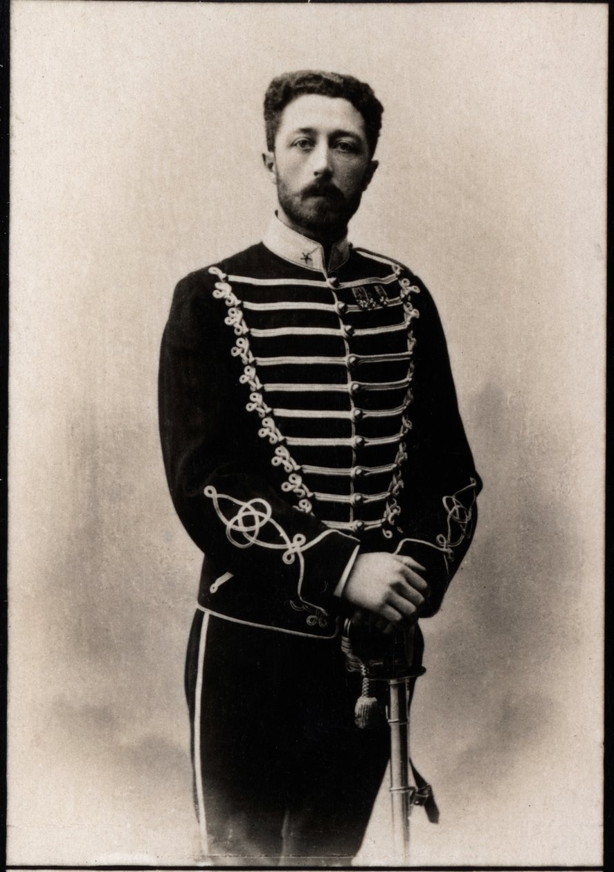 スウェーデンのオイゲン王子（1865-1947）の肖像。 作： フランスの写真家
