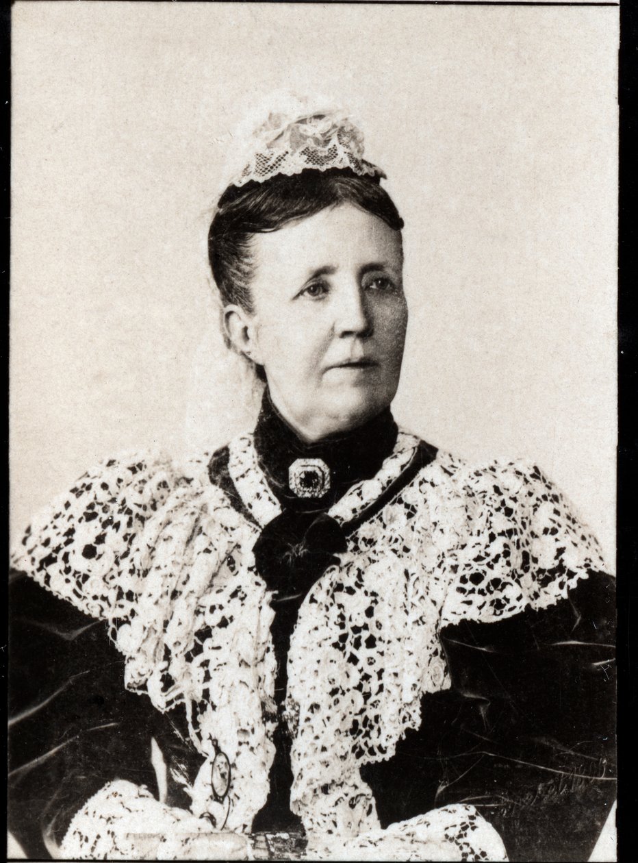ナッソーのソフィア（1836-1913）、スウェーデンとノルウェーの女王の配偶者の肖像。 作： フランスの写真家