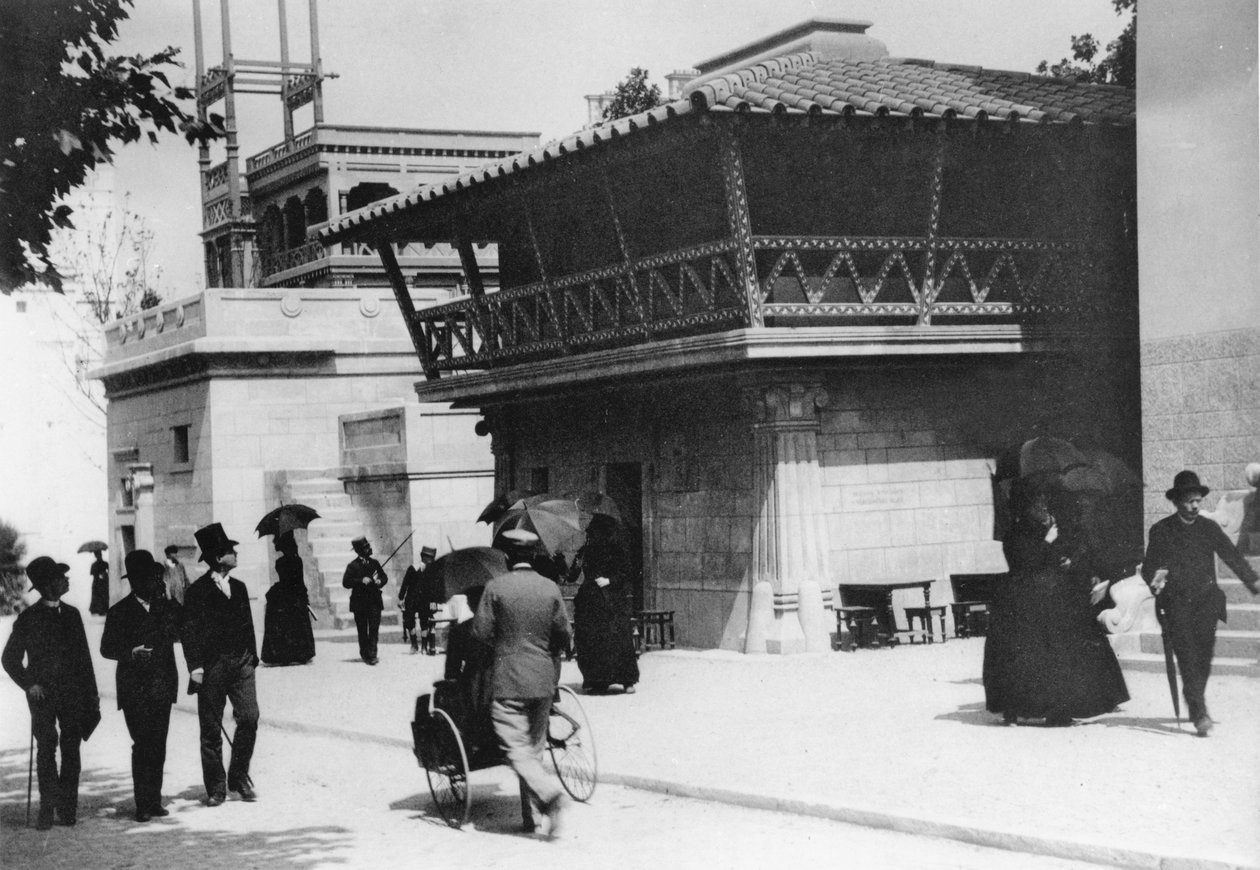 1889年パリ万国博覧会 作： フランスの写真家