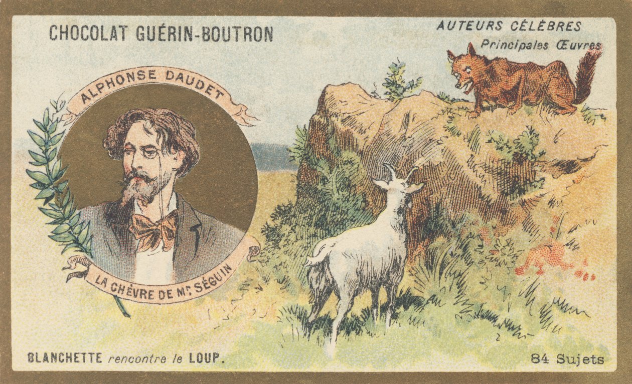 アルフォンス・ドーデ（1840-1897）、フランスの作家兼劇作家