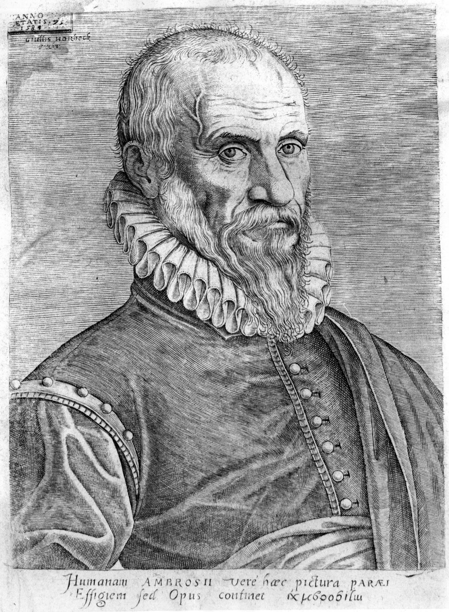 アンブロワーズ・パレ（1509-1590）。 作： フランス語学校